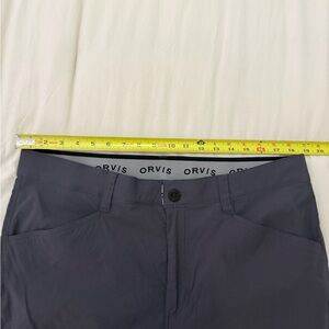 Orvis Black and Gray Waistband Pants